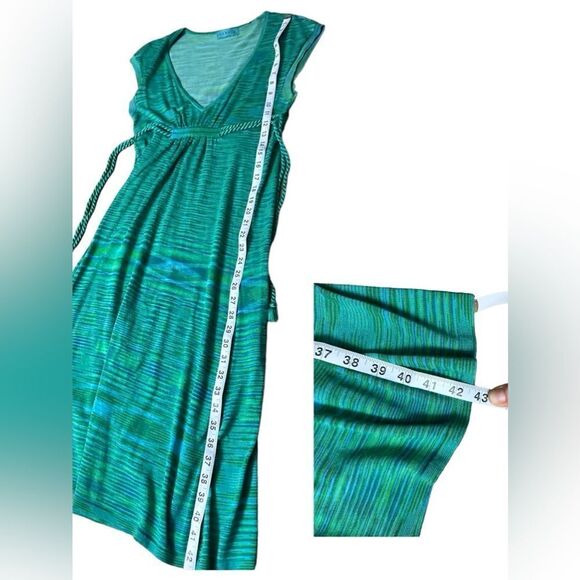 Anthropologie STACIA Bamboo Rope Belt MIDI Dress Size M - Picture 11 of 15